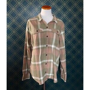 Patagonia Women’s Organic Cotton Midweight Fjord Flannel Shirt XL
